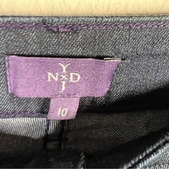 NYDJ womens dark‎ wash ankle jeans size 10 - Picture 5 of 6